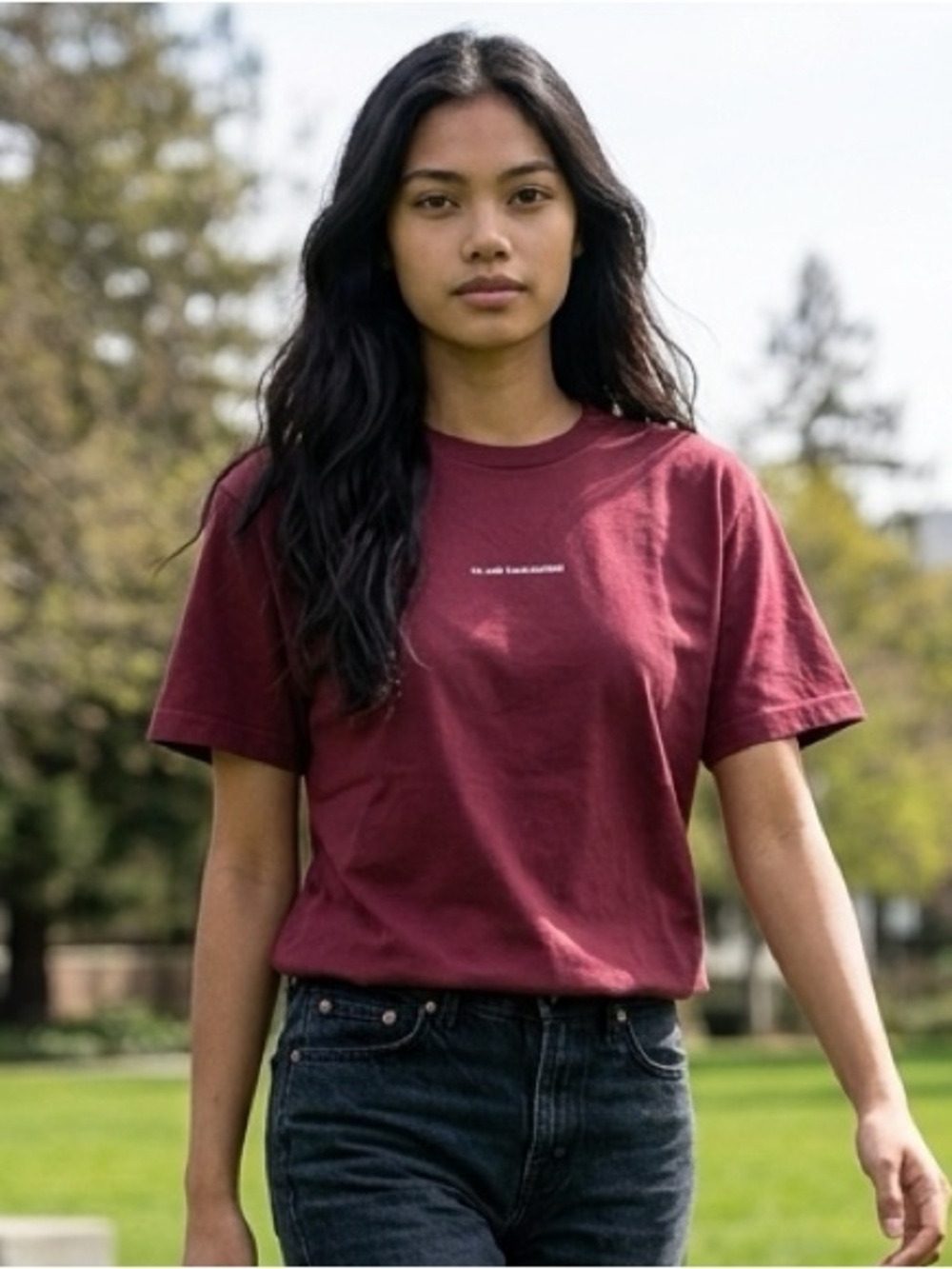 NWT Club Paradise Unisex Maroon Tee Shirt Logo Printed Hip Hop Music - Size S